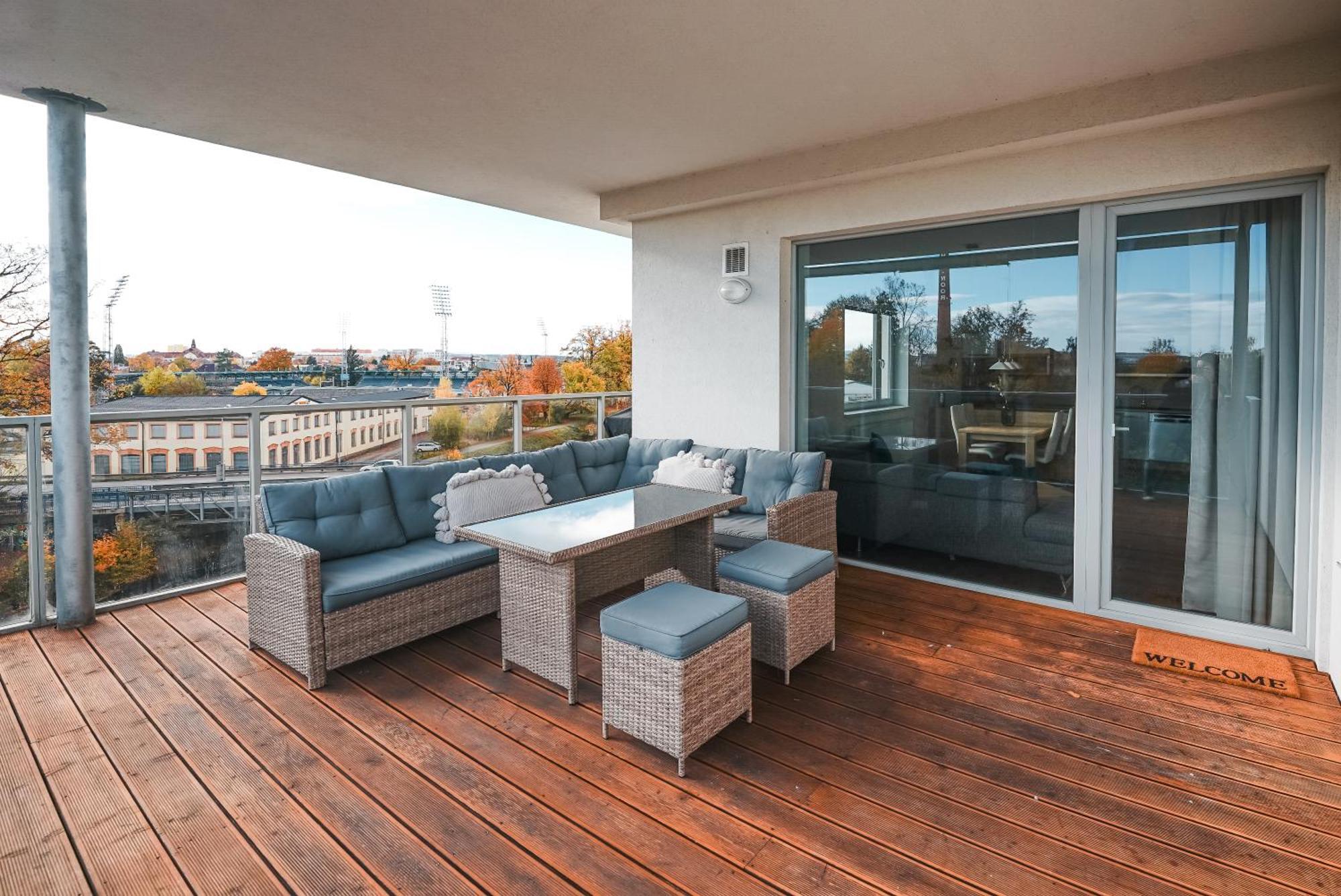Riverside Apartments Ceske Budejovice Eksteriør billede